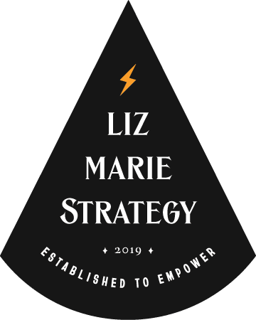 Liz Marie Strategy - Branding Logo