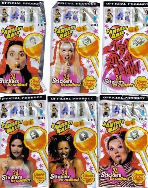 Spice girl lollipops